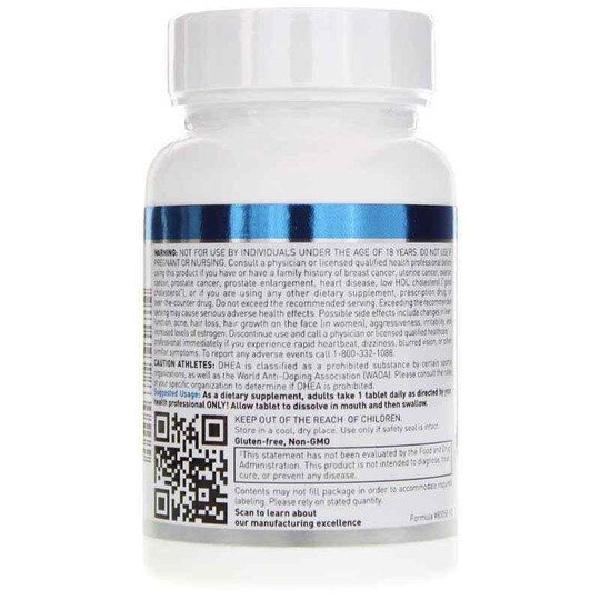 DHEA 25 Mg Dissolvable Tablets, DGL